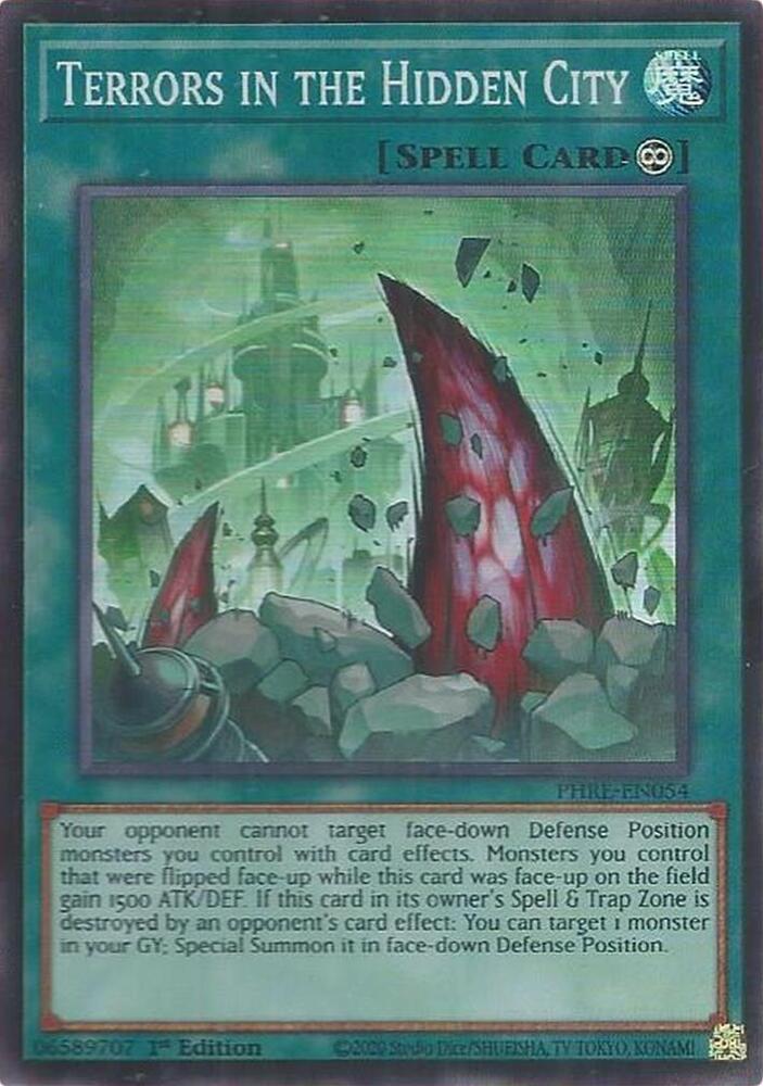 Terrors in the Hidden City (Super Rare) card image