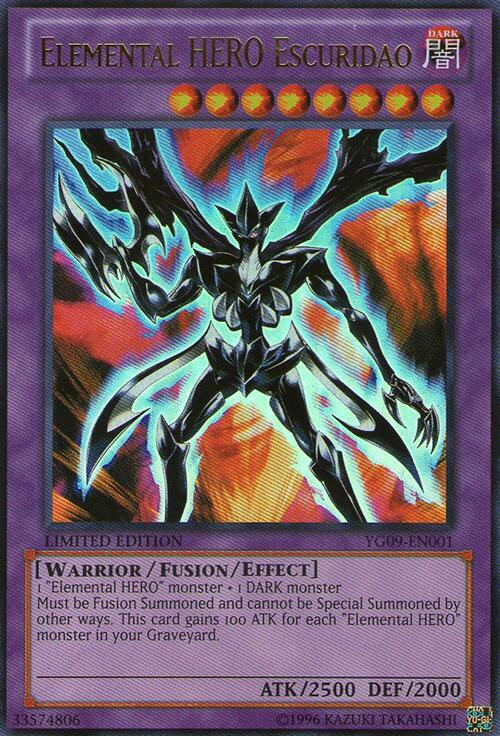 Elemental HERO Escuridao card image