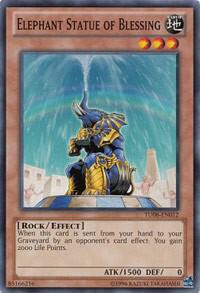 Elephant Statue of Blessing card image