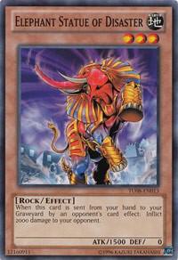 Elephant Statue of Disaster card image