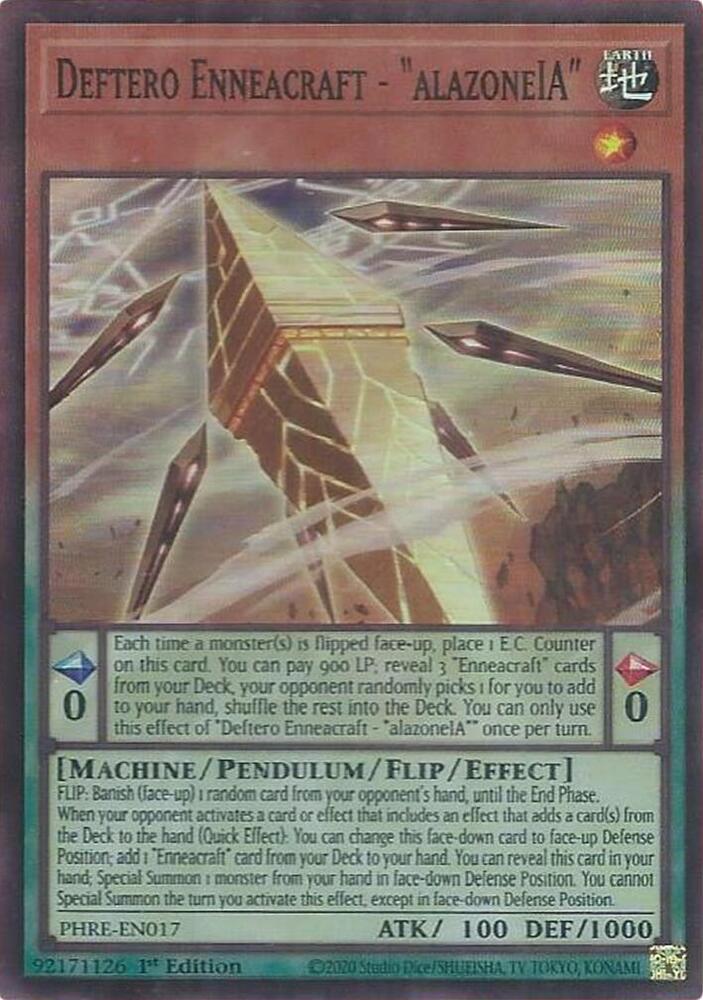 Deftero Enneacraft - "alazoneIA" (Super Rare) card image
