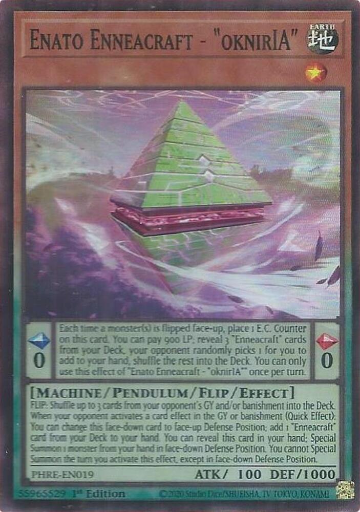 Enato Enneacraft - "oknirIA" (Super Rare) card image