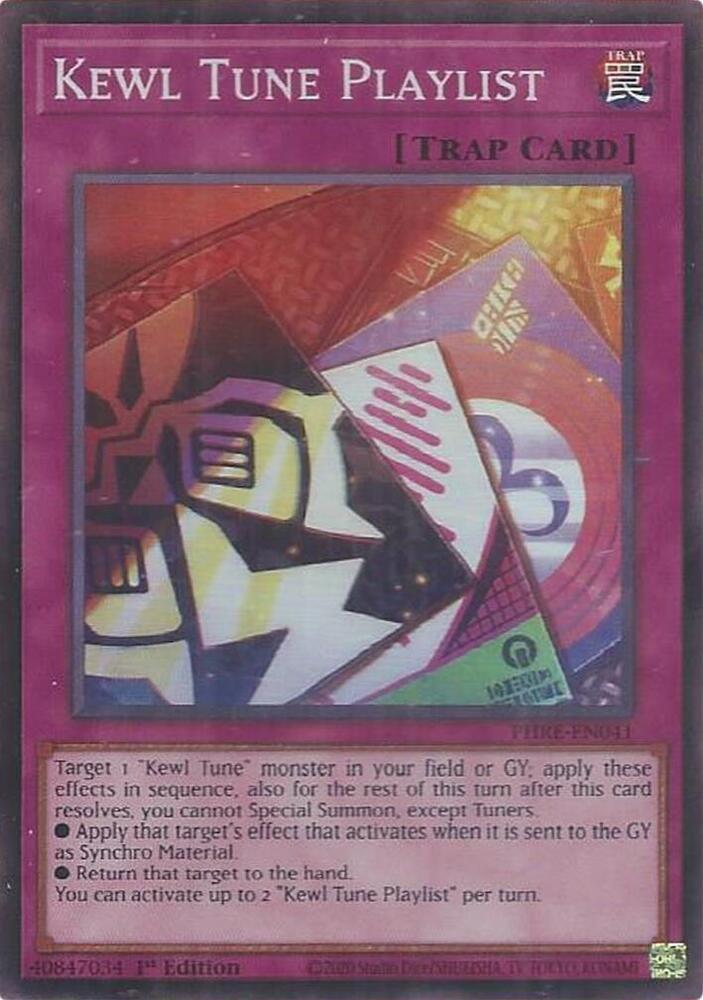 Kewl Tune Playlist (Super Rare) card image