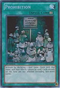 Prohibition card image