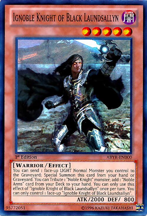 Ignoble Knight of Black Laundsallyn card image