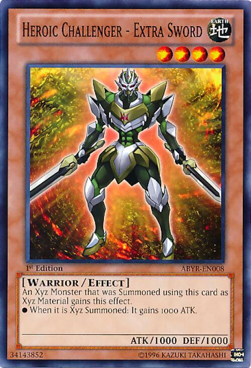 Heroic Challenger - Extra Sword card image
