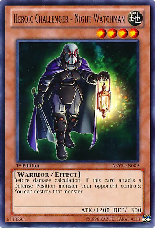 Heroic Challenger - Night Watchman card image