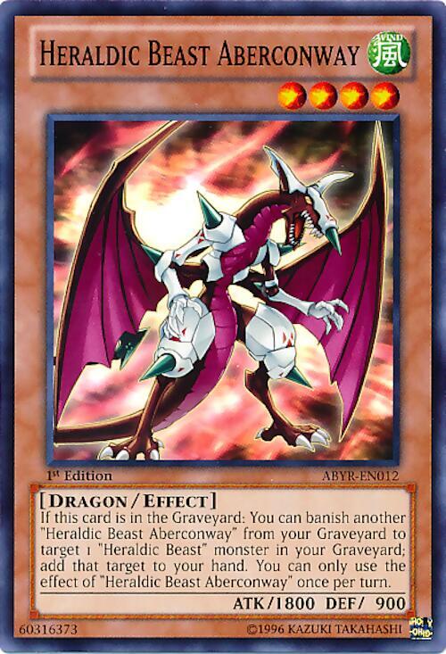 Heraldic Beast Aberconway card image