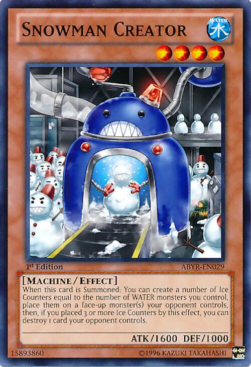 Snowman Creator card image