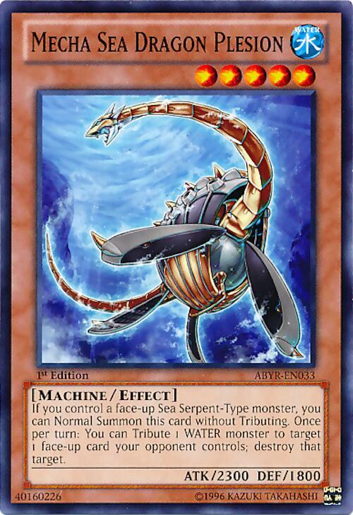 Mecha Sea Dragon Plesion card image