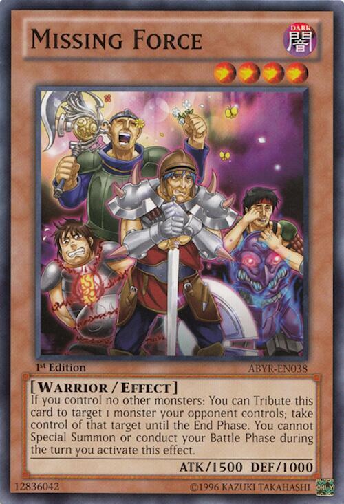 Missing Force card image