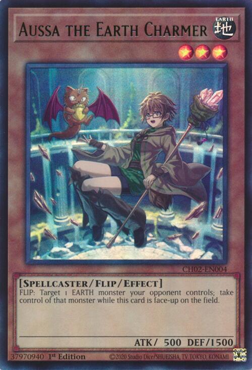 Aussa the Earth Charmer (Ultra Rare) card image