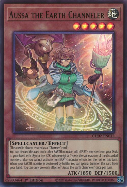 Aussa the Earth Channeler card image