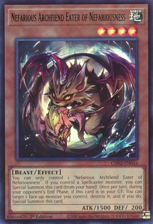 Nefarious Archfiend Eater of Nefariousness card image