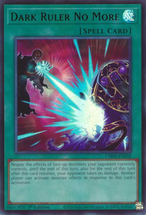 Dark Ruler No More card image