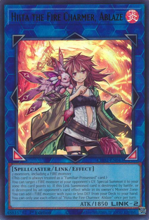 Hiita the Fire Charmer, Ablaze card image