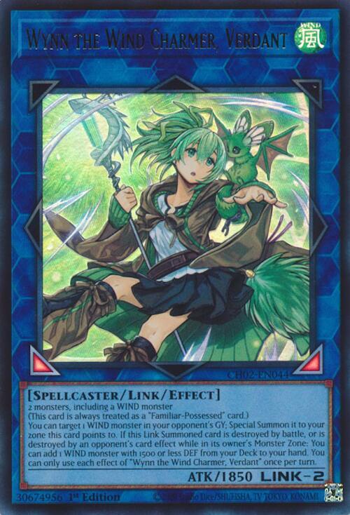 Wynn the Wind Charmer, Verdant card image