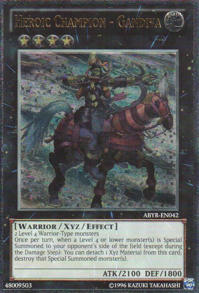 Heroic Champion - Gandiva (UTR) card image