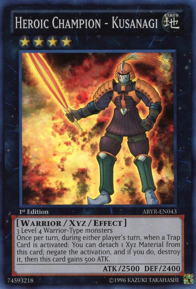 Heroic Champion - Kusanagi card image