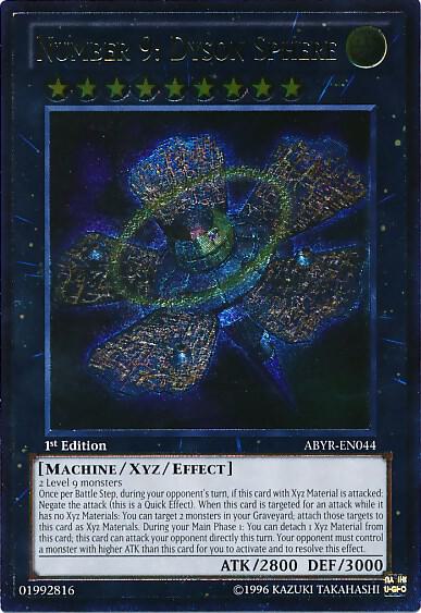 Number 9: Dyson Sphere (UTR) card image