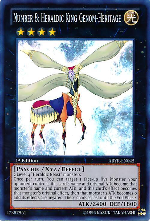 Number 8: Heraldic King Genom-Heritage card image