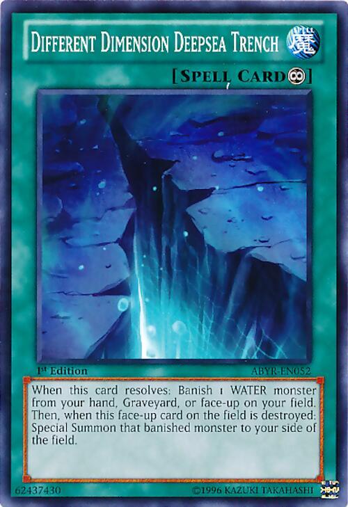 Different Dimension Deepsea Trench card image