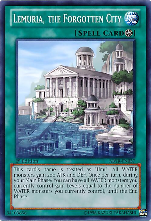 Lemuria, the Forgotten City card image
