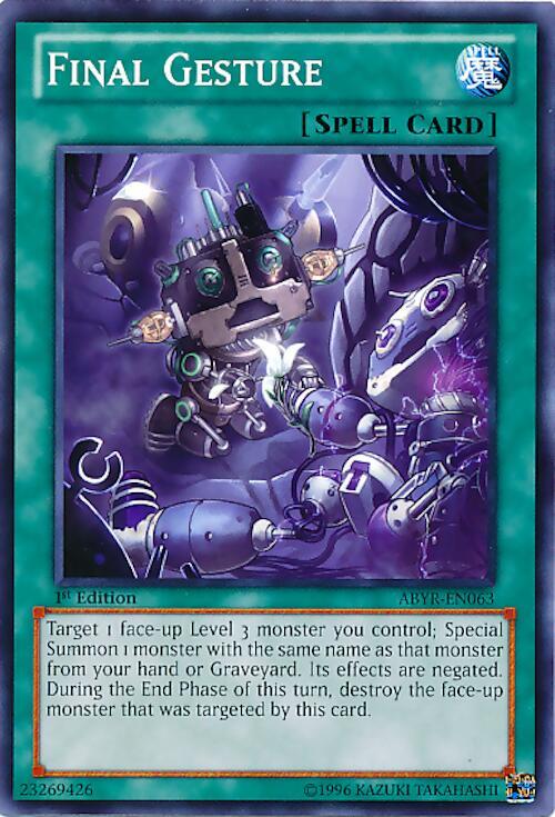 Final Gesture card image