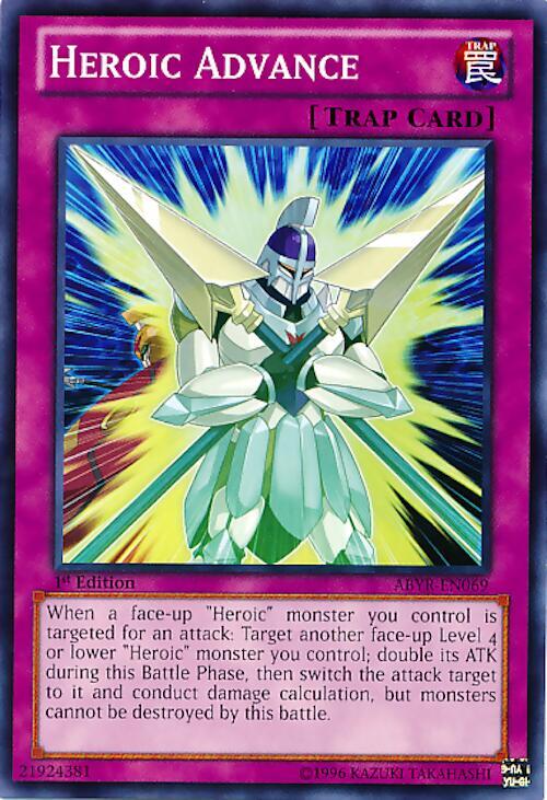 Heroic Advance card image