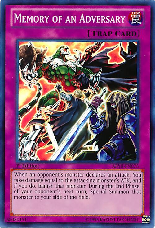 Memory of an Adversary card image