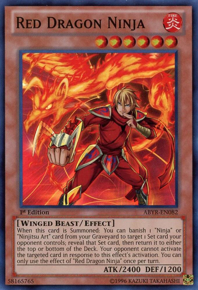 Red Dragon Ninja card image