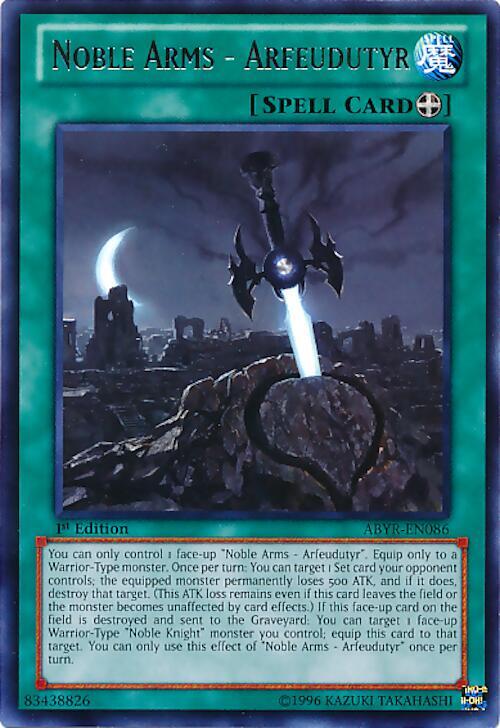 Noble Arms - Arfeudutyr card image