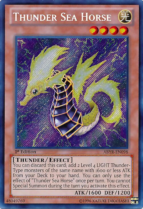 Thunder Sea Horse card image