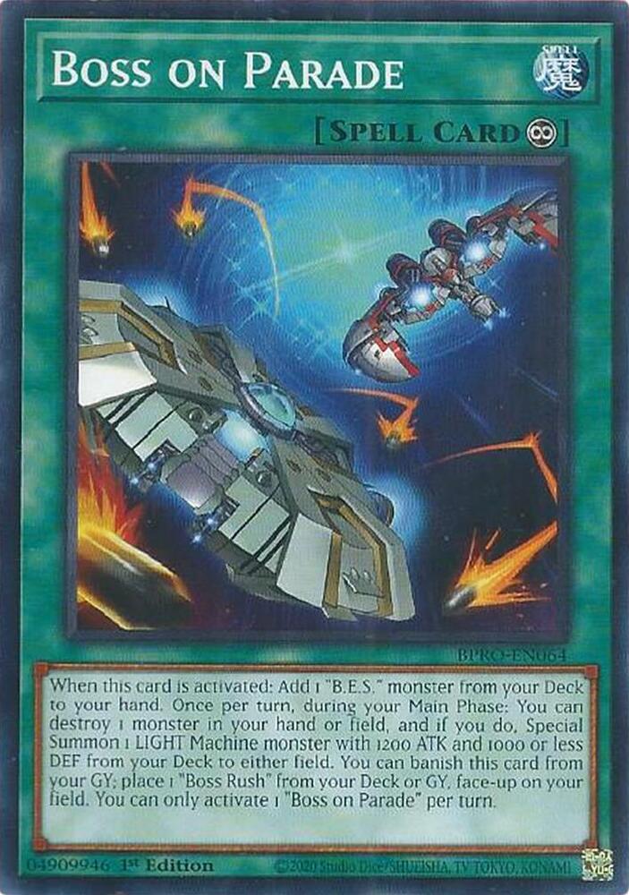 Boss on Parade card image