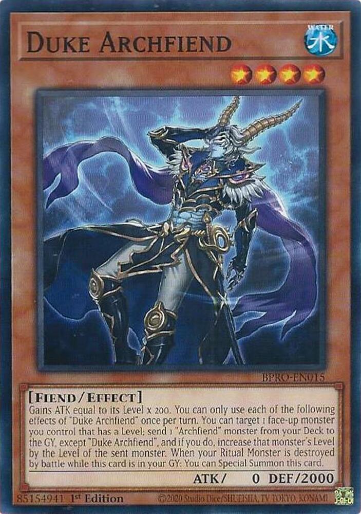 Duke Archfiend card image