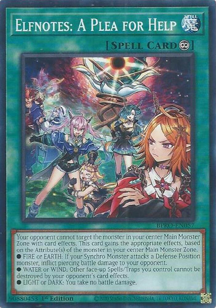 Elfnotes: A Plea for Help card image