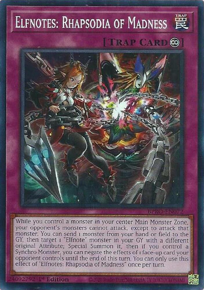 Elfnotes: Rhapsodia of Madness card image