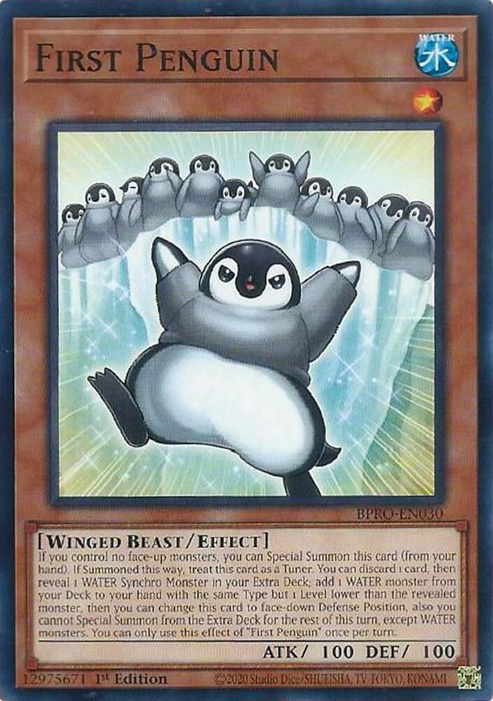 First Penguin card image