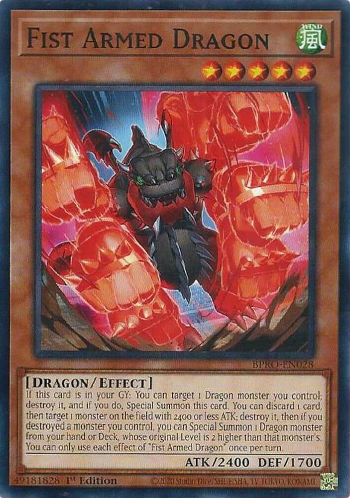 Fist Armed Dragon card image