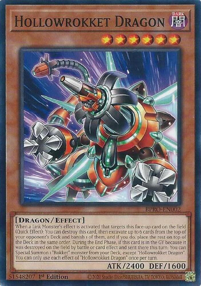 Hollowrokket Dragon card image