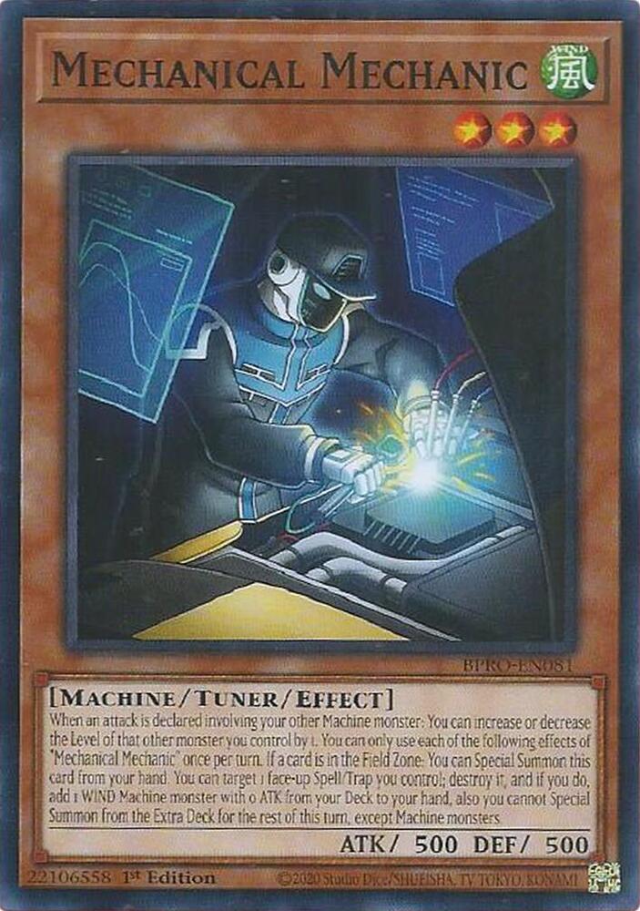 Mechanical Mechanic card image