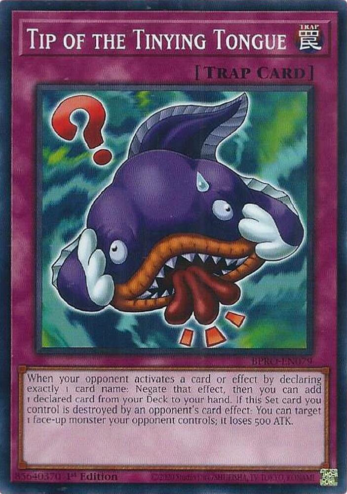 Tip of the Tinying Tongue card image