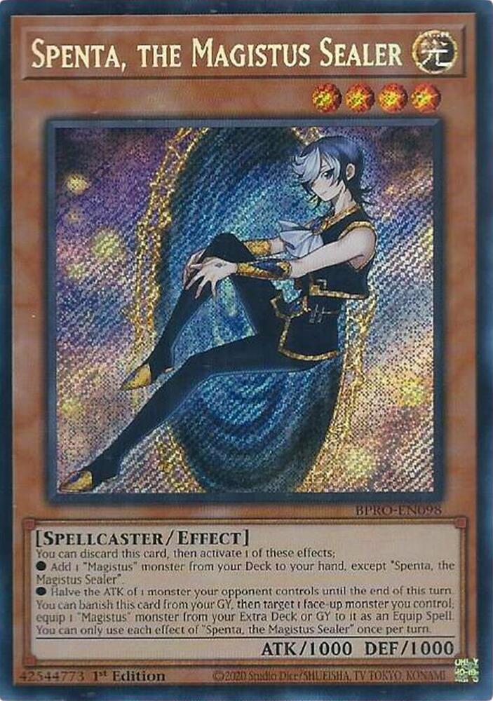 Spenta, the Magistus Sealer card image