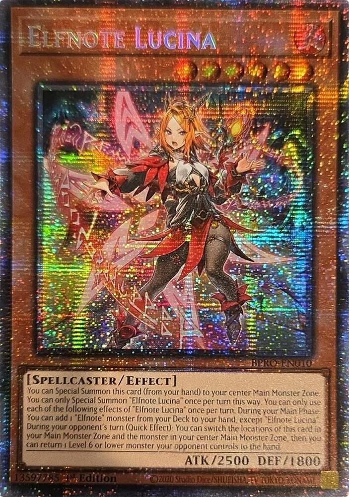 Elfnote Lucina (Starlight Rare) card image