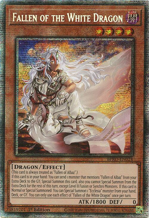 Fallen of the White Dragon (Starlight Rare) card image
