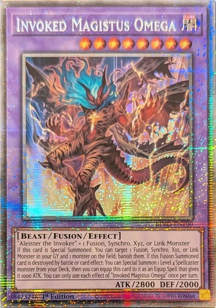 Invoked Magistus Omega (Starlight Rare) card image