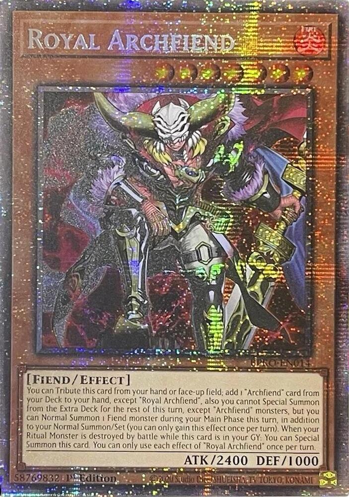 Royal Archfiend (Starlight Rare) card image