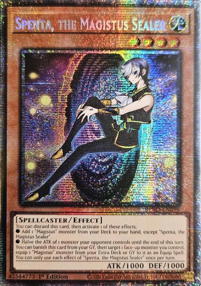 Spenta, the Magistus Sealer (Starlight Rare) card image