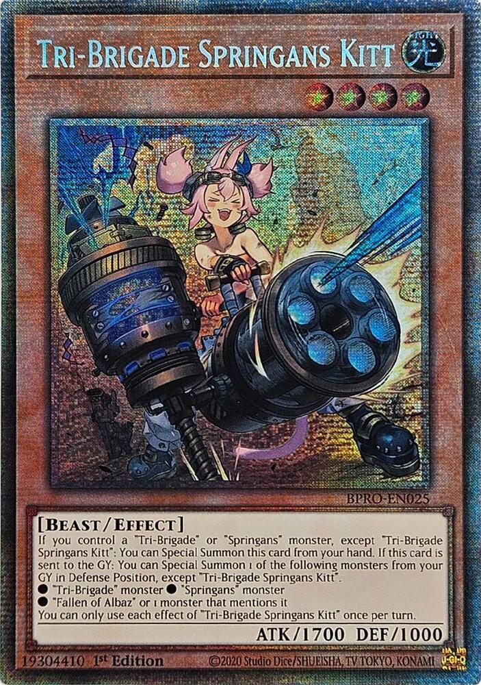 Tri-Brigade Springans Kitt (Starlight Rare) card image