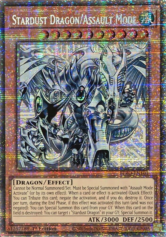 Stardust Dragon/Assault Mode (Starlight Rare) card image
